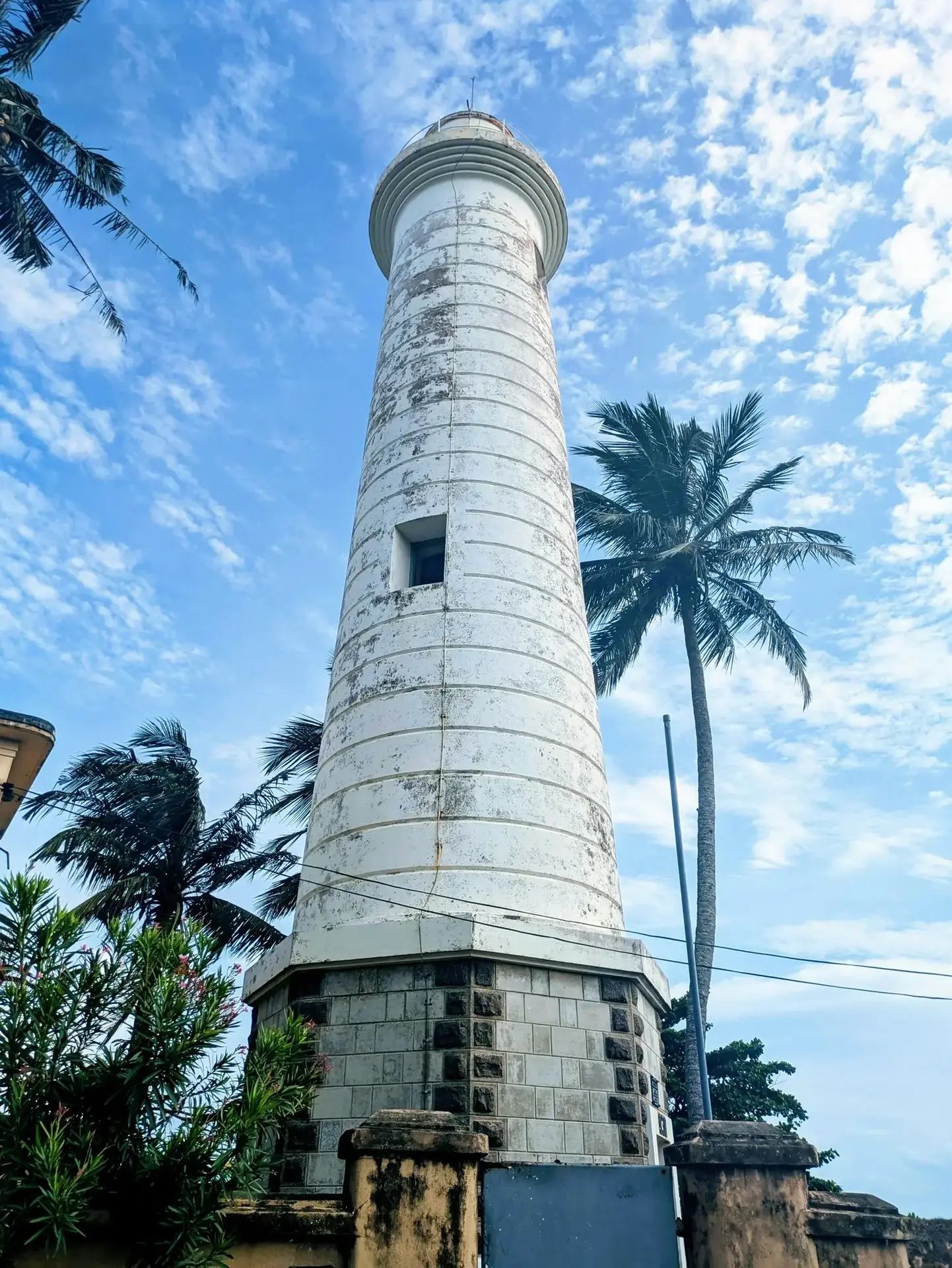 The Historic Galle Fort Lighthouse at Sunset